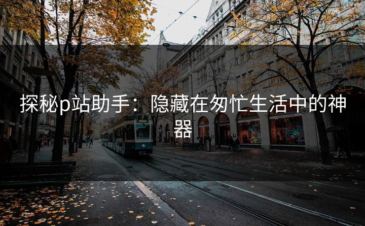 探秘p站助手：隐藏在匆忙生活中的神器